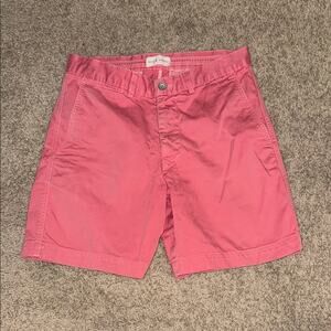 Duck Head Men's Salmon Pink Shorts Size 33
